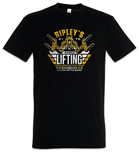 Urban Backwoods Ripley's Power Lifting Herren T-Shirt Schwarz Größe 3XL von Urban Backwoods