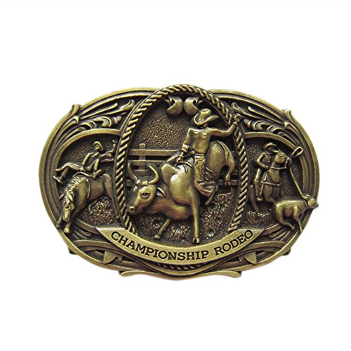 Urban Backwoods Rodeo XIII Gürtelschnalle für Wechselgürtel Buckle von Urban Backwoods