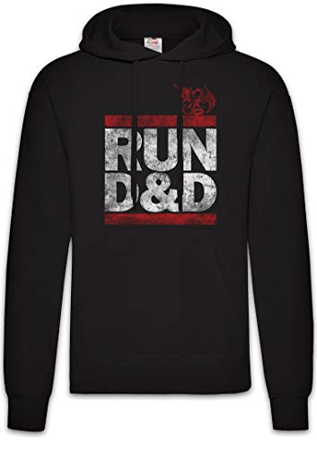 Urban Backwoods Run D&D Hoodie Kapuzenpullover Sweatshirt Schwarz Größe 2XL von Urban Backwoods