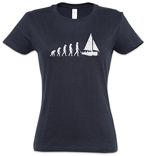 Urban Backwoods Sailing Evolution Damen T-Shirt Blau Größe XL von Urban Backwoods