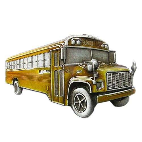 Urban Backwoods School Bus I Gürtelschnalle für Wechselgürtel Buckle von Urban Backwoods