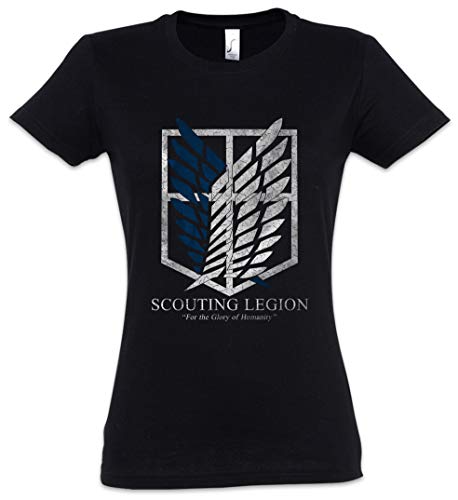 Urban Backwoods Scouting Legion Damen T-Shirt Schwarz Größe 2XL von Urban Backwoods