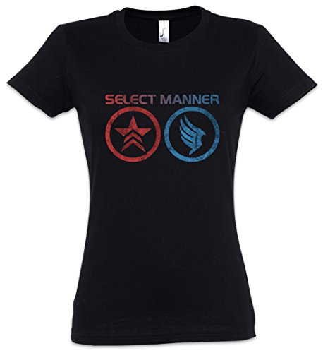 Urban Backwoods Select Manner Damen T-Shirt Schwarz Größe XL von Urban Backwoods