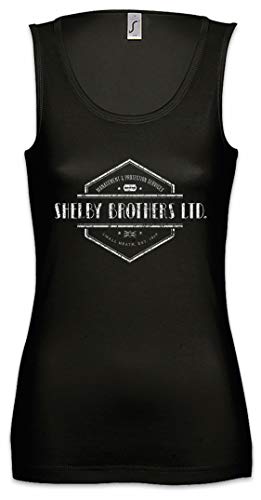 Urban Backwoods Shelby Brothers Ltd. Damen Frauen Tank Top Shirt Schwarz Größe L von Urban Backwoods