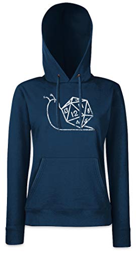 Urban Backwoods Slow RPG Roller Damen Kapuzenpullover Hoodie Blau Größe 2XL von Urban Backwoods