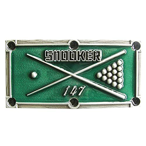 Urban Backwoods Snooker Table Gürtelschnalle für Wechselgürtel Buckle von Urban Backwoods