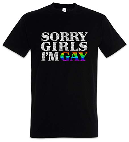 Urban Backwoods Sorry Girls I'm Gay Herren T-Shirt Schwarz Größe XL von Urban Backwoods