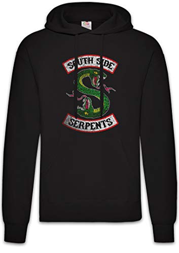 Urban Backwoods South Side Serpents Hoodie Kapuzenpullover Sweatshirt Schwarz Größe L von Urban Backwoods