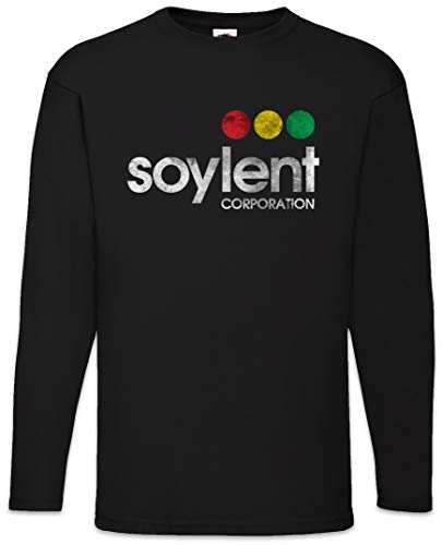 Urban Backwoods Soylent Corporation Herren Langarm T-Shirt Schwarz Größe M von Urban Backwoods