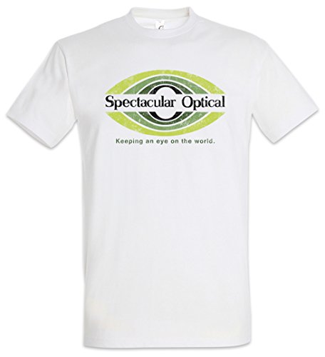 Urban Backwoods Spectacular Optical Herren T-Shirt Weiß Größe 2XL von Urban Backwoods