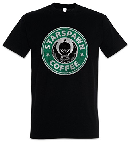 Urban Backwoods Starspawn Coffee Herren T-Shirt Schwarz Größe 2XL von Urban Backwoods