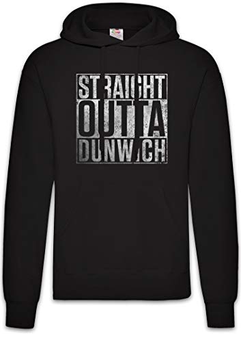 Urban Backwoods Straight Outta Dunwich Hoodie Kapuzenpullover Sweatshirt Schwarz Größe XL von Urban Backwoods