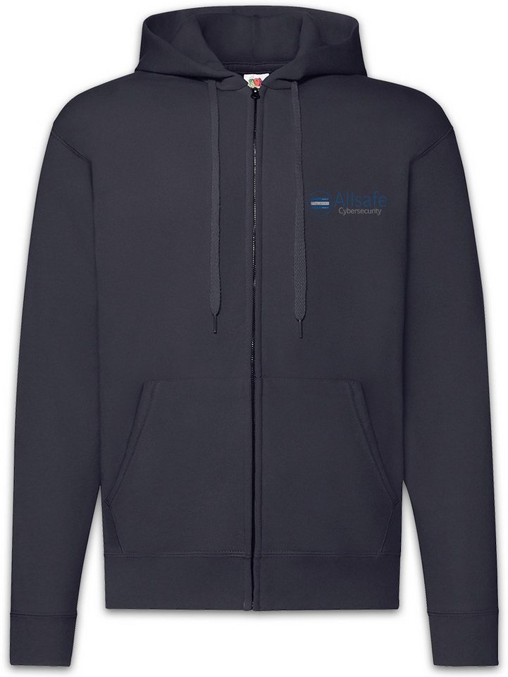 Urban Backwoods Sweatjacke Allsafe Cybersecurity Zipper Hoodie Fsociety Hacker Evil E Corp Mr. (1-tlg) Robot TV Kult Cyber von Urban Backwoods
