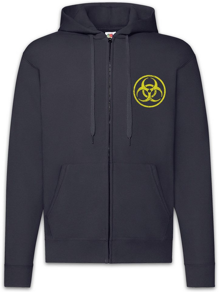 Urban Backwoods Sweatjacke CDC Biohazard Logo Zipper Hoodie The Monster Strain Strigoi Vampir (1-tlg) Guillermo TV Del Series von Urban Backwoods