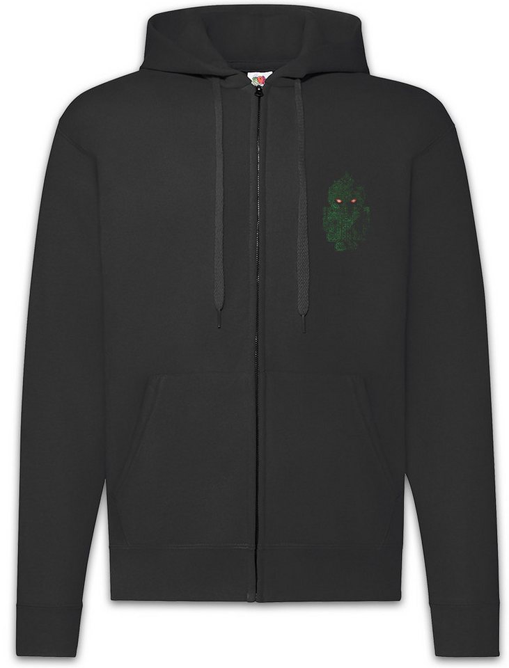 Urban Backwoods Sweatjacke Cthulhu Pattern Zipper Hoodie Wars Horror Arkham H. P. Lovecraft (1-tlg) Miskatonic R´LYEH Inssmouth Azathoth von Urban Backwoods