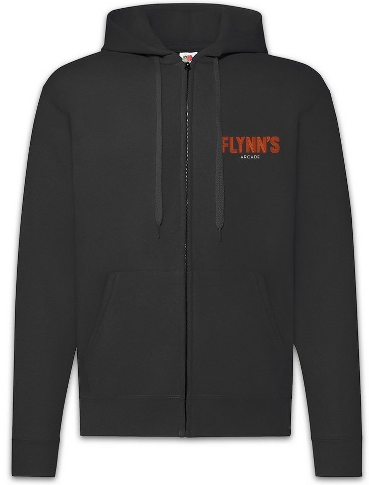Urban Backwoods Sweatjacke Flynn`S Arcade Zipper Hoodie Tron Encom Kult Retro City Flynn (1-tlg) International Computer Technology Corporation von Urban Backwoods