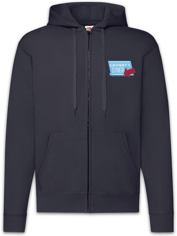 Urban Backwoods Sweatjacke Granny's Diner Zipper Hoodie Once Logo Upon Sign A Time TV Symbol (1-tlg) Series Serie Gaming Bar von Urban Backwoods