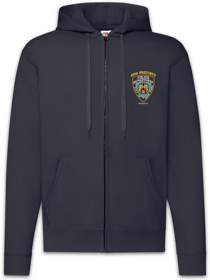 Urban Backwoods Sweatjacke Police Badge 99th Precinct Zipper Hoodie Brooklyn Peralta B99 Nine (1-tlg) Nine 99 Nine-Nine TV von Urban Backwoods