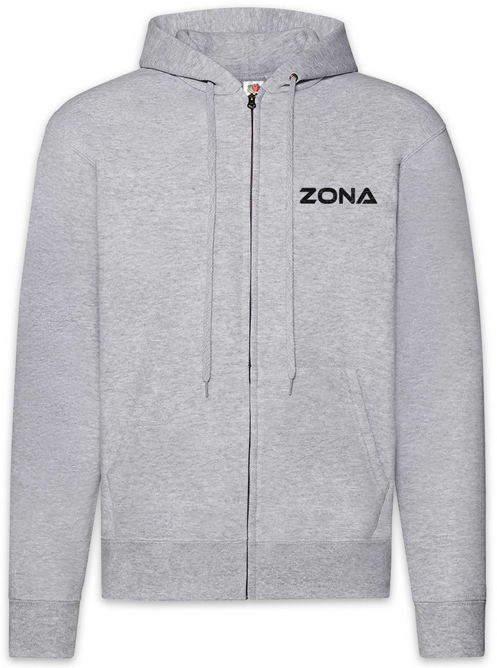 Urban Backwoods Sweatjacke Zona II Zipper Hoodie TV Logo Z Zombie Sign Nation Logo Symbol Series (1-tlg) Lt. Roberta Warren Simon von Urban Backwoods