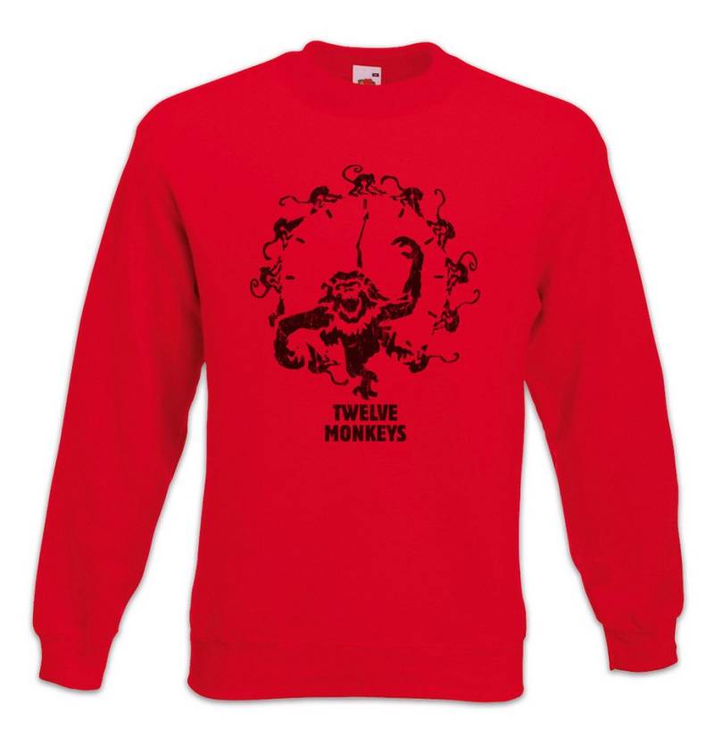 Urban Backwoods Sweatshirt 12 Monkeys Sweatshirt Twelve Affen Movie Unmake History Time Travel (1-tlg) Sci-Fi Science Fiction Willis von Urban Backwoods