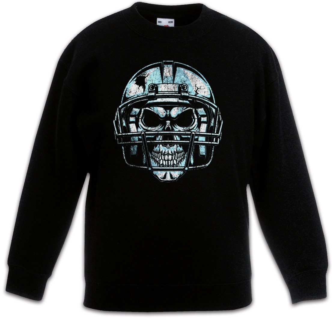Urban Backwoods Sweatshirt American Football Skull Kinderpullover Player Ball Spieler Team Skull (1-tlg) Schädel Skulls Totenkopf Match von Urban Backwoods