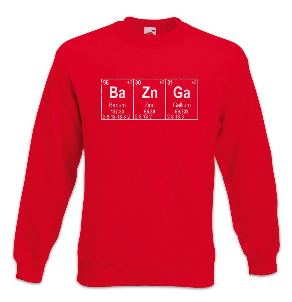 Urban Backwoods Sweatshirt Ba Zn Ga Sweatshirt The Lehrer Big Teacher Bang Professor Theory Nerd (1-tlg) Geek Science TC Sitcom von Urban Backwoods