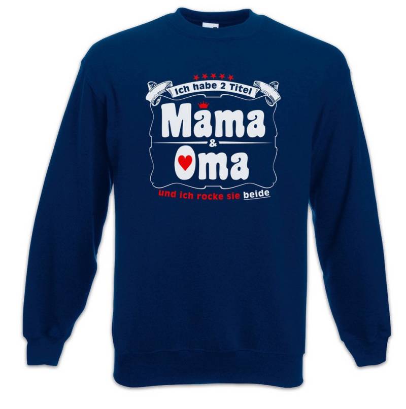 Urban Backwoods Sweatshirt Beste Mama & Oma Sweatshirt Titel Krone Omi Großmutter Mami Mom Enkel (1-tlg) Muttertag Mami Mutter von Urban Backwoods