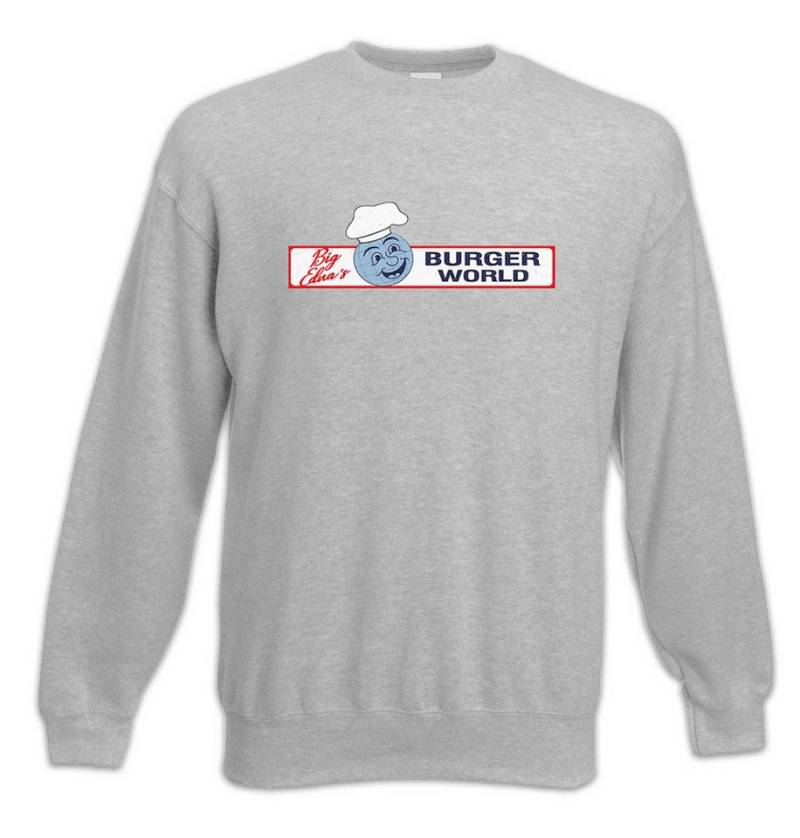 Urban Backwoods Sweatshirt Big Edna's Burger World Sweatshirt Mutants Wolverine Mutanten Mutant (1-tlg) School Movie Film X-Men von Urban Backwoods