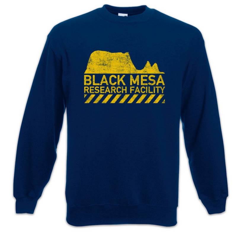 Urban Backwoods Sweatshirt Black Mesa Sweatshirt Research Facility Gamer Gaming PC Half Fun Games (1-tlg) Fun Nerd Geek Life von Urban Backwoods