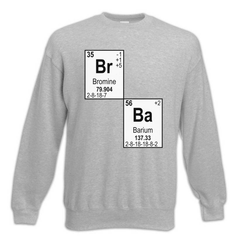 Urban Backwoods Sweatshirt Br Ba I Logo Sweatshirt Breaking Walter Ehrmantraut Let's Cook Mr. (1-tlg) White Bad TV Chemistry von Urban Backwoods