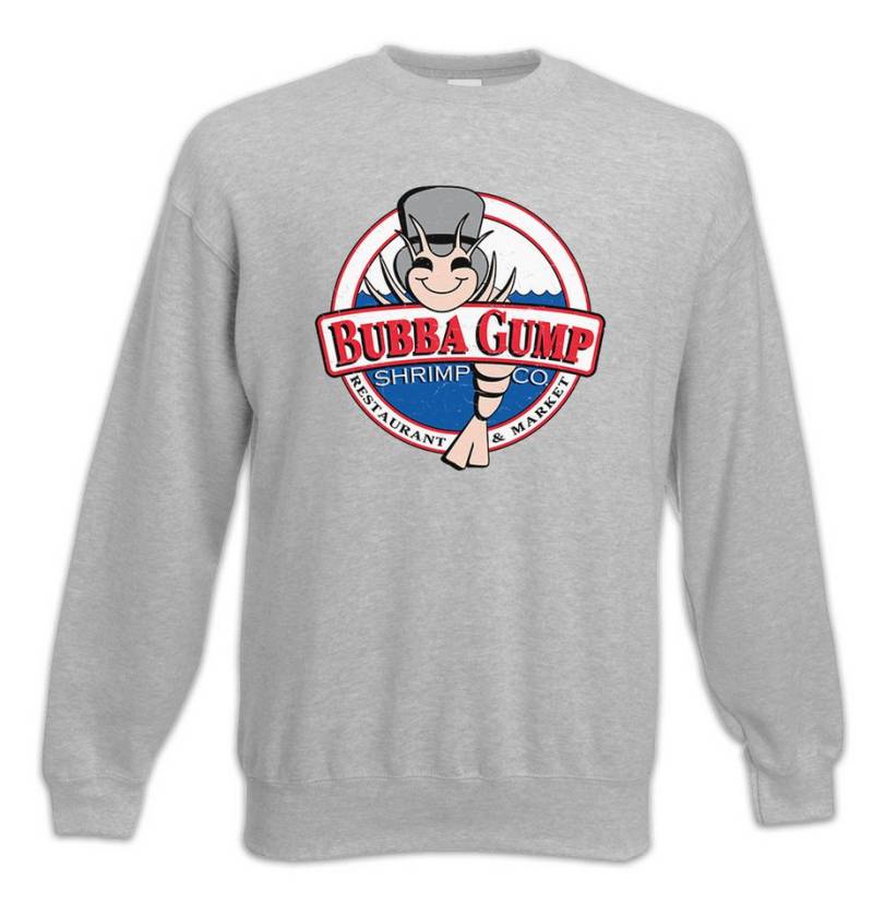 Urban Backwoods Sweatshirt Bubba Gump Logo Sweatshirt Forrest Garnelen Shrimping Co Retro Film (1-tlg) Shrimp Forrest Run Captain von Urban Backwoods