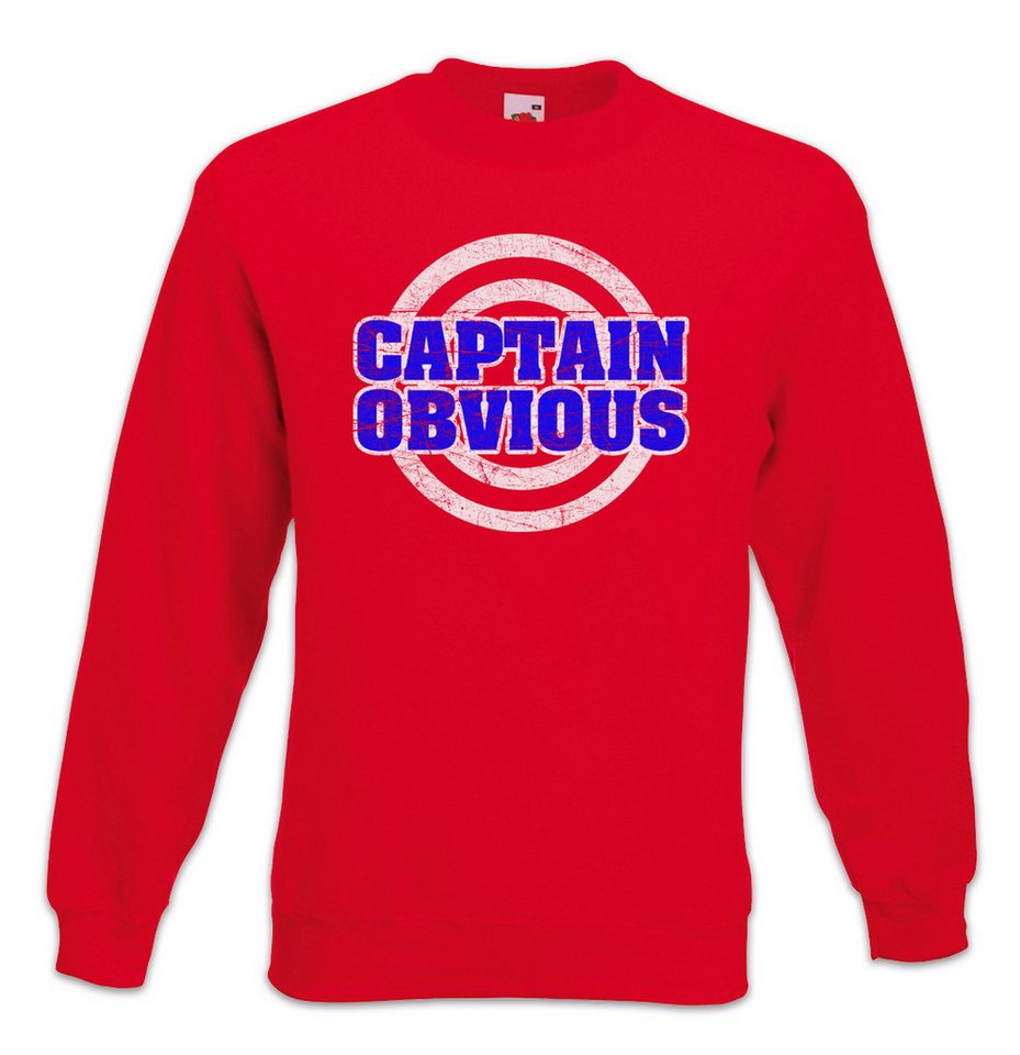 Urban Backwoods Sweatshirt Captain Obvious Sweatshirt Geek Nerd Mathelehrer Hero Mathe Mathematik (1-tlg) Teacher Lehrer Karneval Kostüm von Urban Backwoods