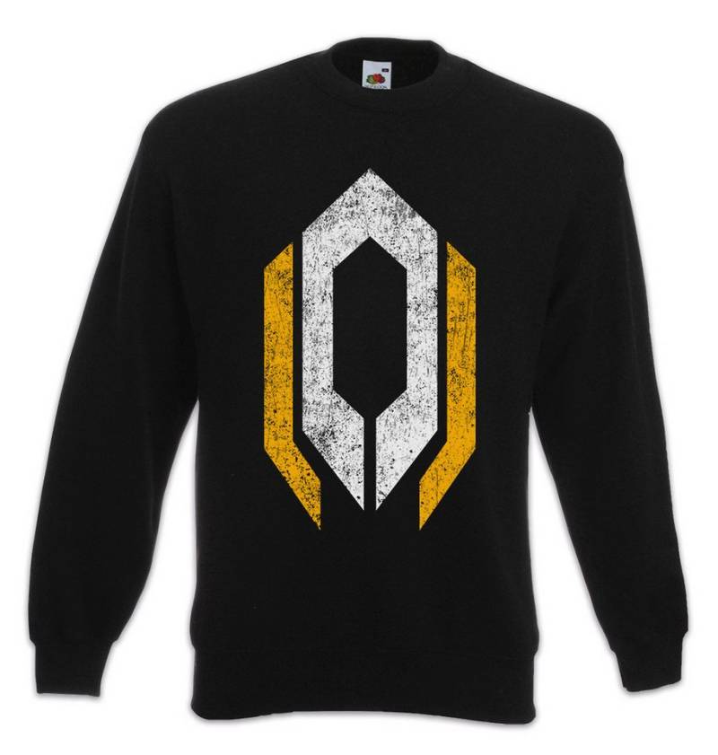 Urban Backwoods Sweatshirt Cerberus Logo Sweatshirt Gamer Shepard Mass Sign Zeichen Effect (1-tlg) Unbekannter Normandy Nerd Geek von Urban Backwoods