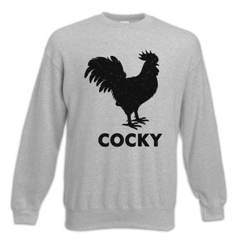 Urban Backwoods Sweatshirt Cocky II Sweatshirt Hahn Cock Rooster Stolz Man Arrogant Swagger (1-tlg) Confident Bold Fearless Alpha von Urban Backwoods