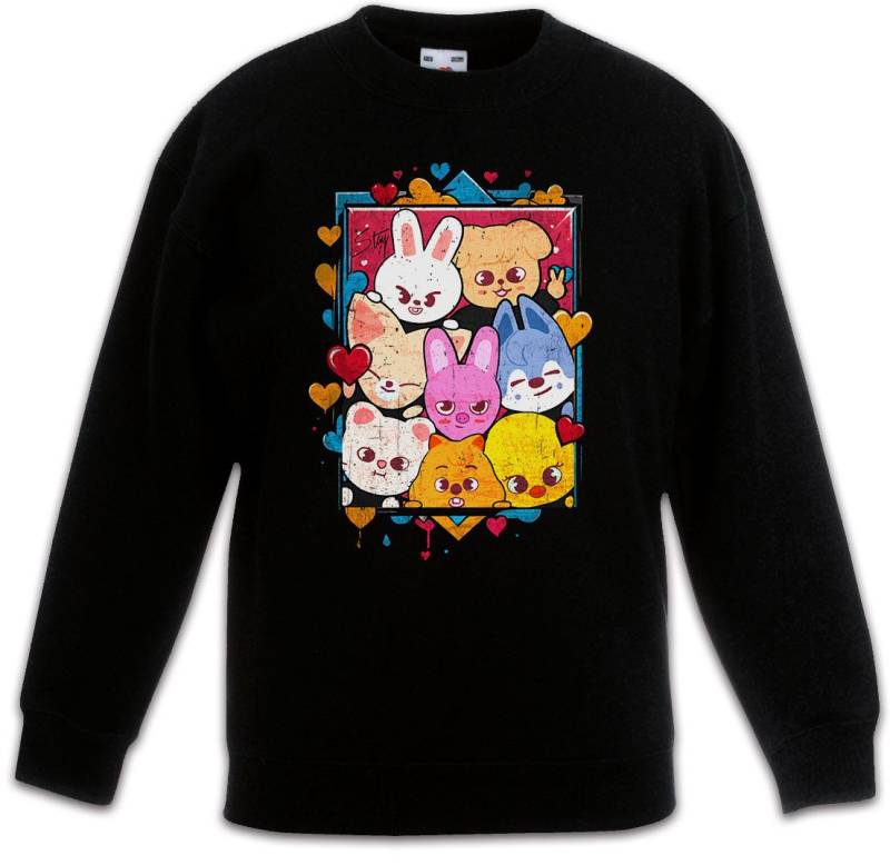 Urban Backwoods Sweatshirt Cute Korean Kids Kinderpullover Music Kpop K-Pop 4th Generation Stray (1-tlg) Boy Group Idol Band von Urban Backwoods