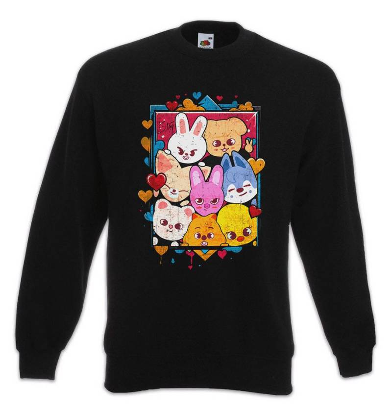 Urban Backwoods Sweatshirt Cute Korean Kids Sweatshirt Music Kpop K-Pop 4th Generation Stray Boy (1-tlg) Group Idol Band Fandom von Urban Backwoods