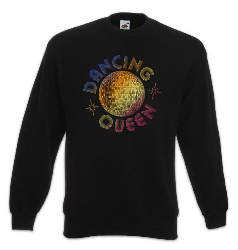 Urban Backwoods Sweatshirt Dancing Queen Sweatshirt Disco Ball Kugel Discokugel Club Mirror Dance (1-tlg) Party Clubbing Rave Cyber von Urban Backwoods