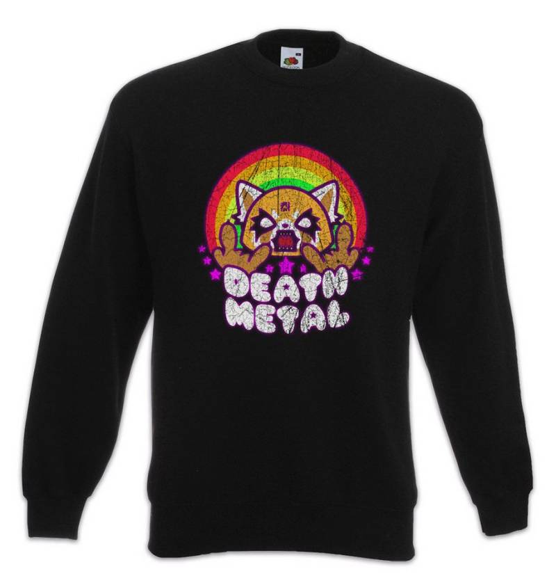 Urban Backwoods Sweatshirt Death Metal Sweatshirt Yeti Aggretsuko Fun Heavy Music DJ MC Fun Heavy (1-tlg) Sound Musik Speed von Urban Backwoods