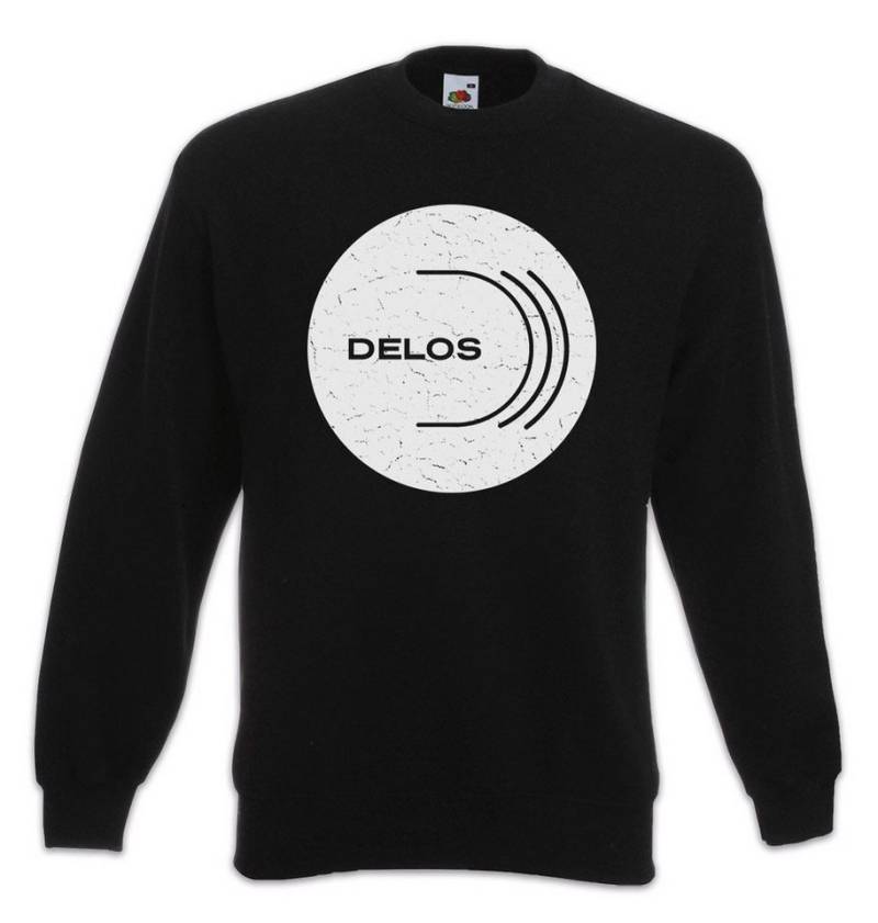 Urban Backwoods Sweatshirt Delos B2 Sweatshirt Westworld Labyrinth Circle Kreis Kopf Head Tattoo (1-tlg) The Maze Comwboy Hosts von Urban Backwoods