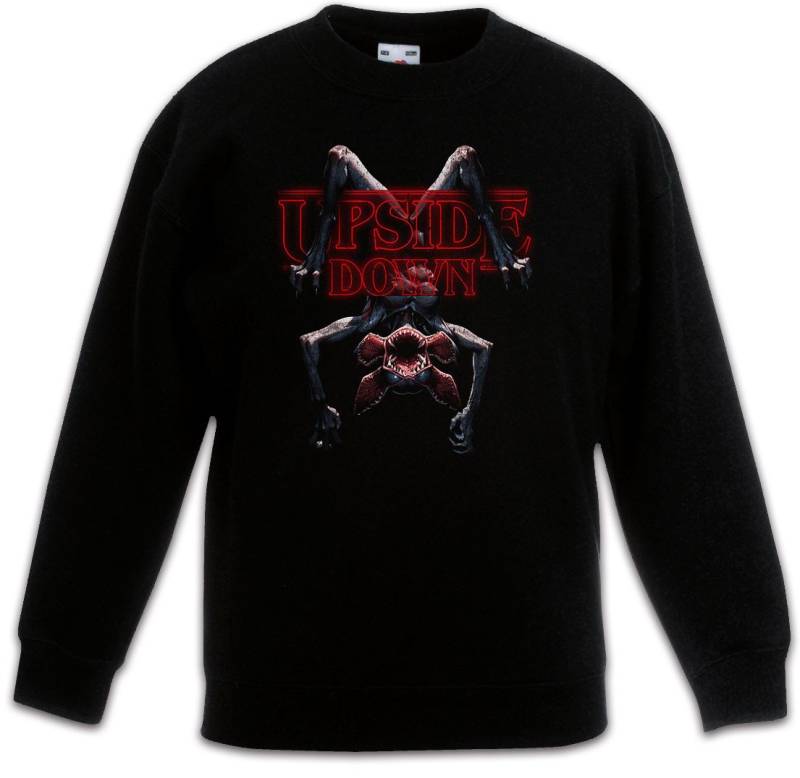 Urban Backwoods Sweatshirt Demo Down Kinderpullover Horror Things Eleven 80s Eighties Stranger (1-tlg) Horror Joyce Jane Kids von Urban Backwoods