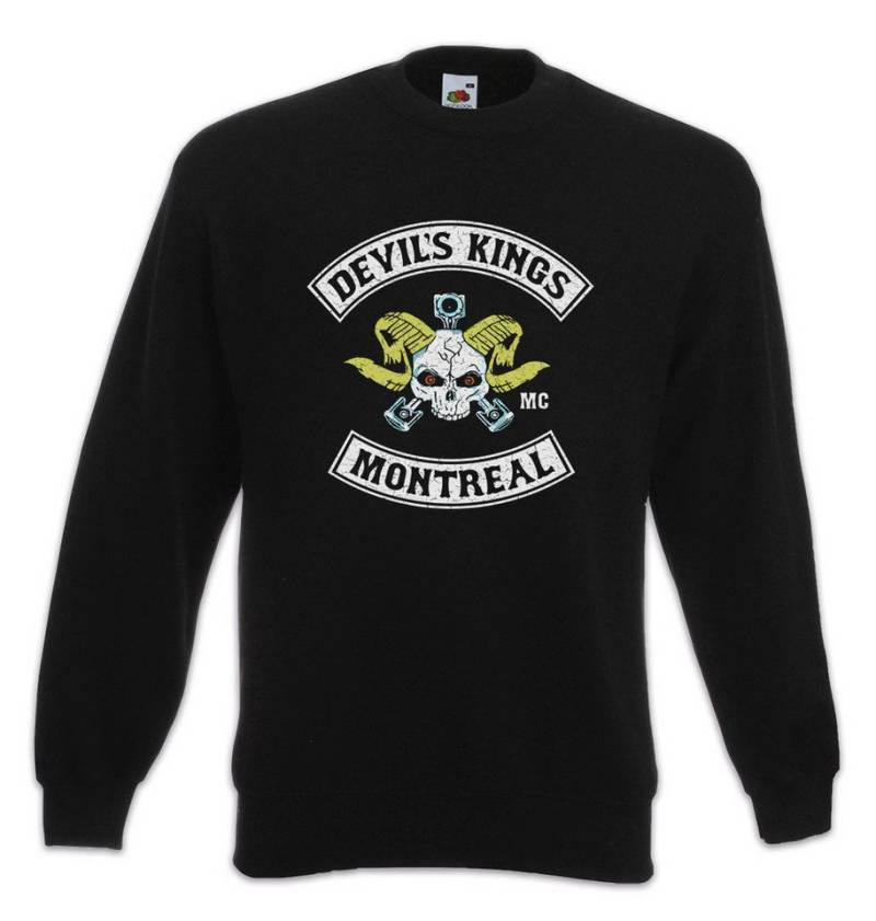 Urban Backwoods Sweatshirt Devil's Kings Sweatshirt Bad Biker MC Motorcycle Blood Club TV Series (1-tlg) Motorrad Gang Patch Symbol von Urban Backwoods