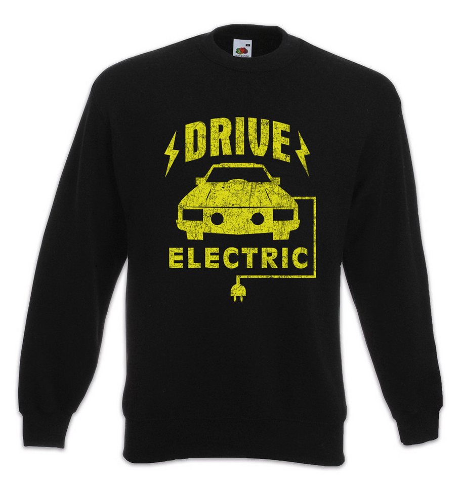 Urban Backwoods Sweatshirt Drive Electric Sweatshirt Elektroauto Fun BEV PHEV Plug In Plug-In (1-tlg) Elektro Auto Battery Akku von Urban Backwoods