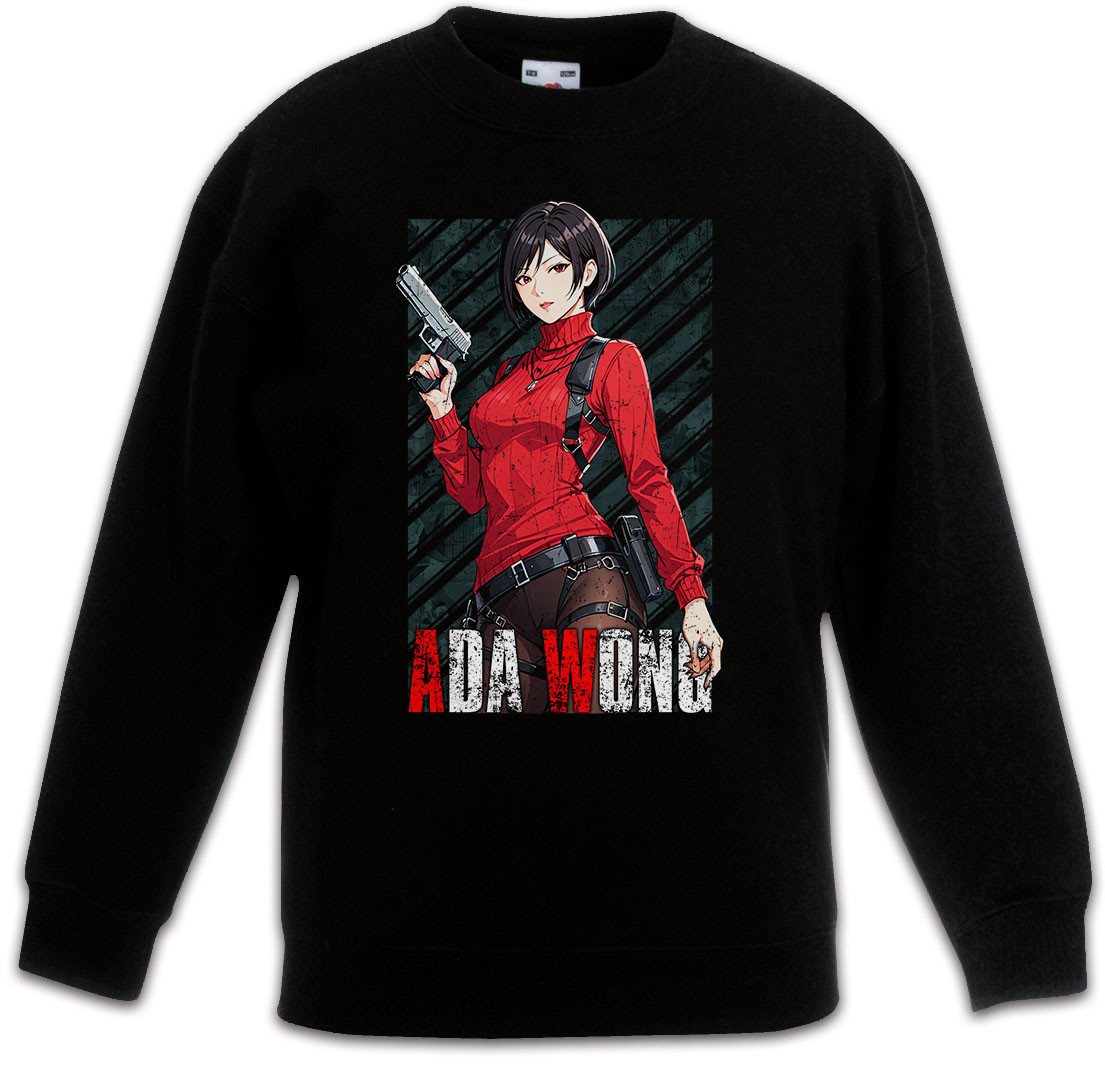 Urban Backwoods Sweatshirt Evil Ada Kinderpullover Horror Racoon Resident Wong City Umbrella Corp (1-tlg) Corporation Zombies Zombie Evil von Urban Backwoods