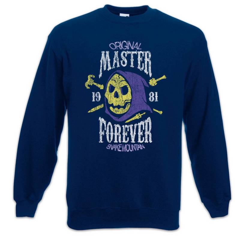 Urban Backwoods Sweatshirt Evil Master Forever Sweatshirt Masters Retro Kult 80s Of The Skull He (1-tlg) Universe Schädel Man Totenkopf von Urban Backwoods