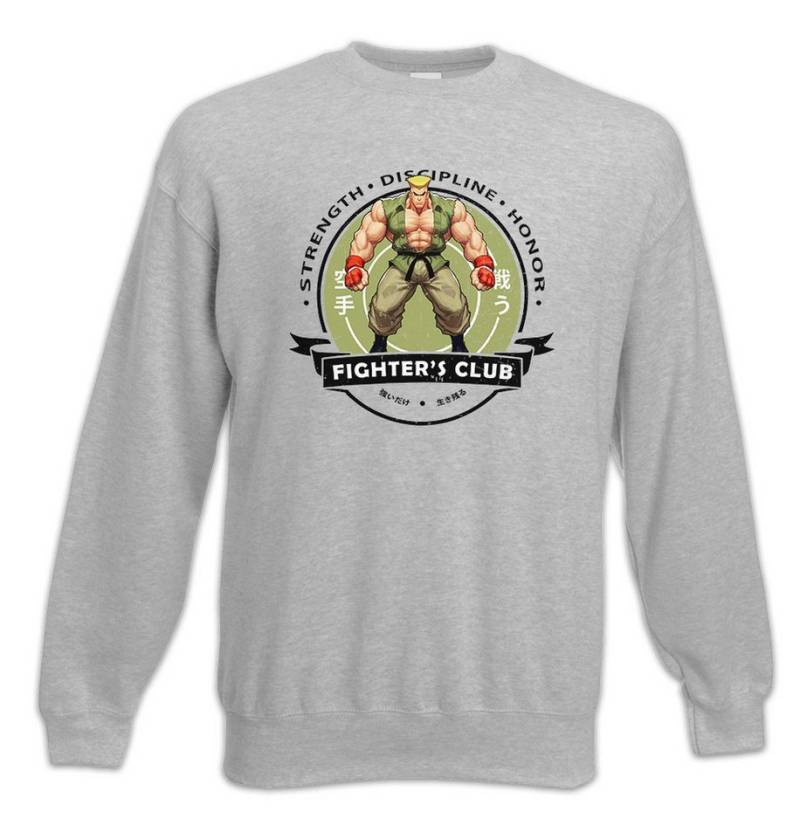 Urban Backwoods Sweatshirt Fighter's Club Guile II Sweatshirt Fighter SF Karate Hadouken Ryu (1-tlg) Street Ken Kung Fu von Urban Backwoods