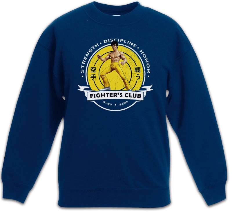 Urban Backwoods Sweatshirt Fighter's Club Lee II Kinderpullover Vintage Bruce Karate Kung Fu (1-tlg) Martial Arts Todeskralle Film von Urban Backwoods