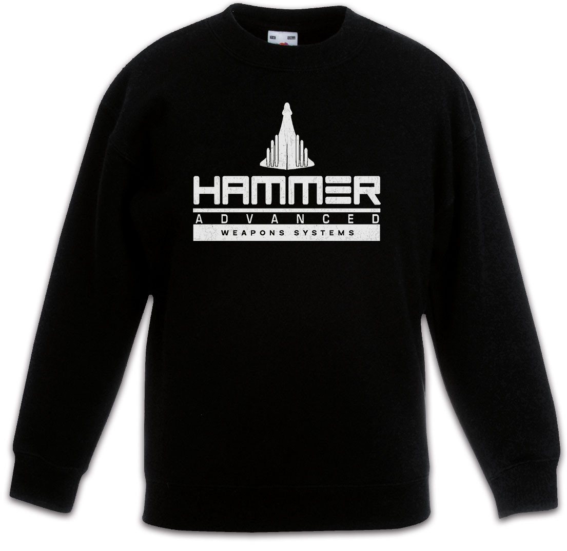 Urban Backwoods Sweatshirt Hammer Advanced Weapons Systems Kinderpullover Iron Logo Arc Man Stark (1-tlg) Reactor Tony Mark II von Urban Backwoods