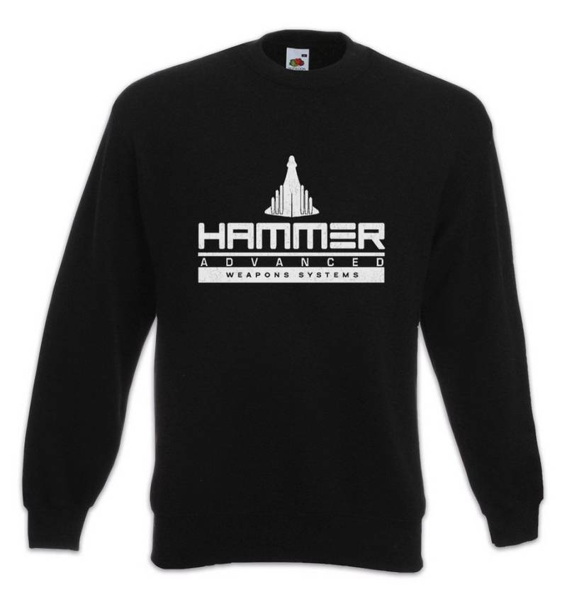 Urban Backwoods Sweatshirt Hammer Advanced Weapons Systems Sweatshirt Iron Logo Arc Man Stark (1-tlg) Reactor Tony Mark II von Urban Backwoods