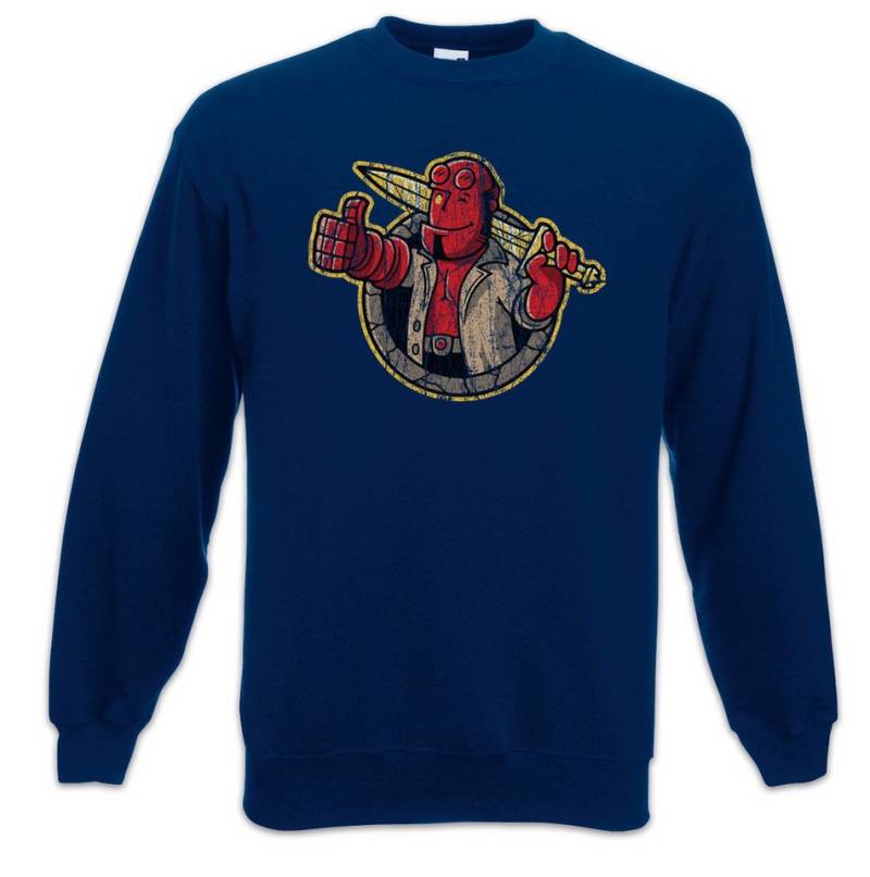 Urban Backwoods Sweatshirt Hell B Sweatshirt Agent Logo Movie Hellboy Mike Mignola Boy Anung Un (1-tlg) Rama Comic Paranormal B.P.R.D. von Urban Backwoods