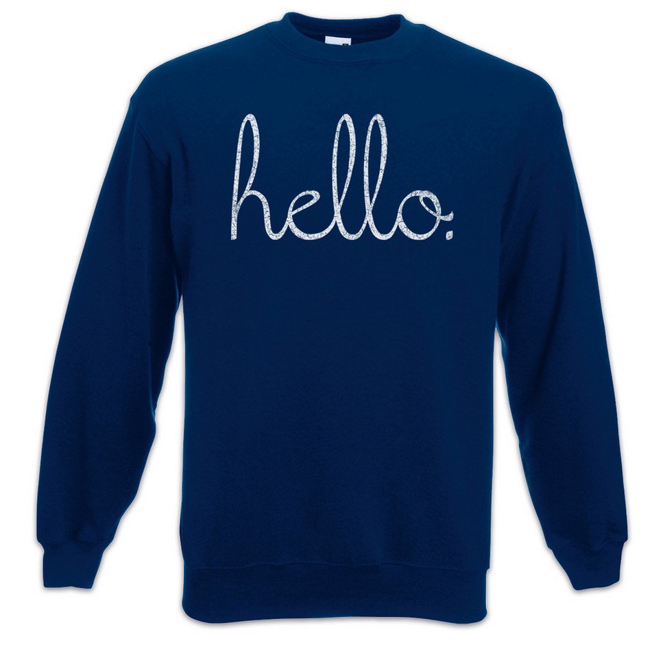 Urban Backwoods Sweatshirt Hello II Sweatshirt Fun Geek Nerd Science Lehrer Scientist Mathe (1-tlg) Gymnasium Wissenschaft Mathelehrer Mathe von Urban Backwoods